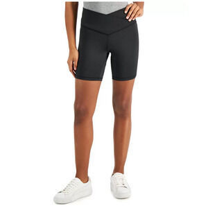 Jenni On Repeat Crossband Bike Shorts Deep Black Size S